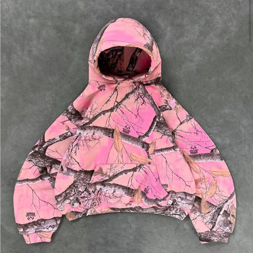 Brand New AKIMBO CLUB HOODIE - PINK REALTREE® CAMO - Picture 1 of 15